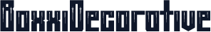 BoxxiDecorative