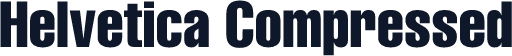 Helvetica Compressed