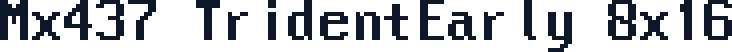 Mx437 TridentEarly 8x16