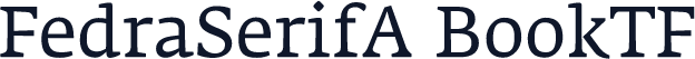 FedraSerifA BookTF
