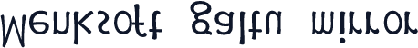 Menksoft galtu mirror