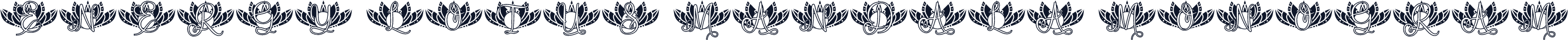 Energy Lotus Mandala Monogram