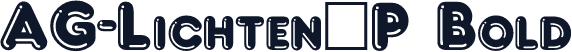 AG-Lichten_P Bold