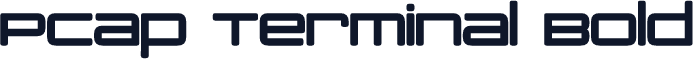 PCap Terminal Bold
