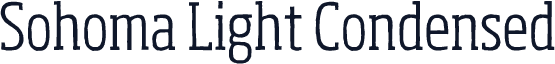 Sohoma Light Condensed