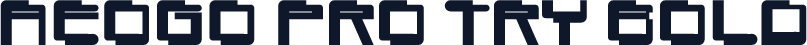 Aeogo Pro Try Bold