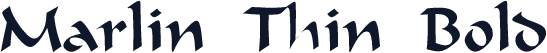 Marlin Thin Bold