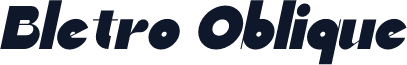 Bletro Oblique