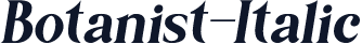 Botanist-Italic