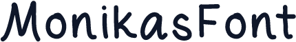 MonikasFont