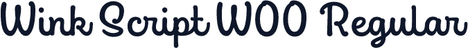 Wink Script W00 Regular