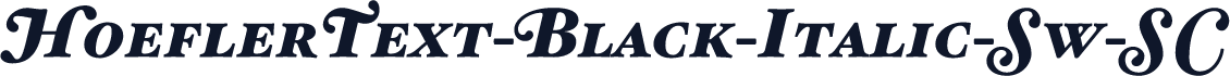 HoeflerText-Black-Italic-Sw-SC
