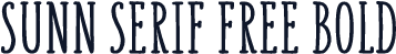 SUNN Serif Free Bold