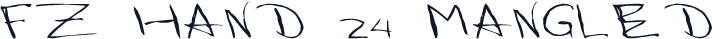 FZ HAND 24 MANGLED