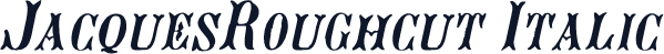 JacquesRoughcut Italic