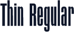 Thin Regular