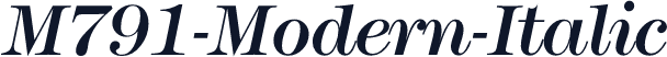 M791-Modern-Italic