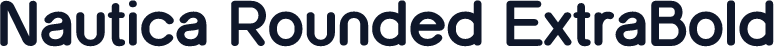 Nautica Rounded ExtraBold