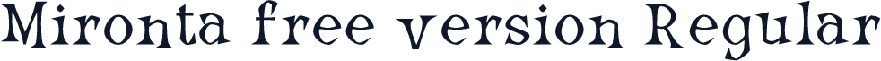 Mironta free version Regular