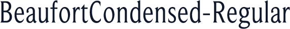 BeaufortCondensed-Regular