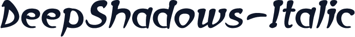 DeepShadows-Italic