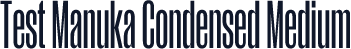 Test Manuka Condensed Medium