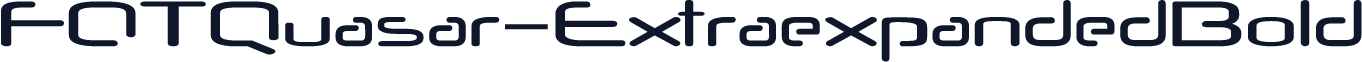 FOTQuasar-ExtraexpandedBold