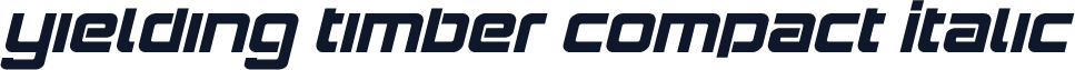 Yielding Timber Compact Italic