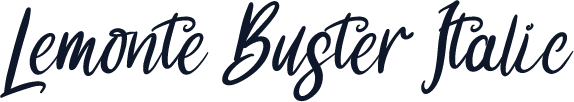 Lemonte Buster Italic