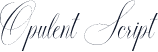 Opulent Script