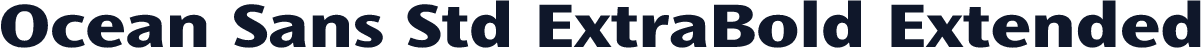 Ocean Sans Std ExtraBold Extended