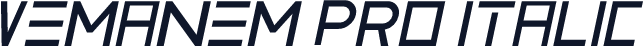 Vemanem Pro Italic