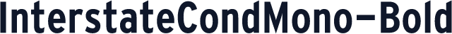 InterstateCondMono-Bold
