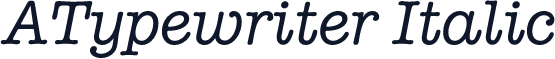 ATypewriter Italic