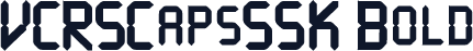 VCRSCapsSSK Bold