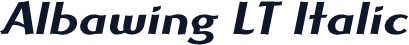 Albawing LT Italic