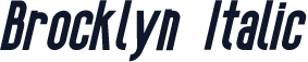 Brocklyn  Italic