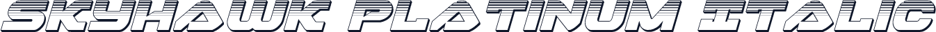 Skyhawk Platinum Italic
