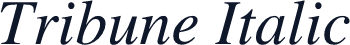 Tribune Italic