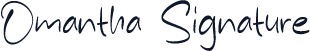 Omantha Signature