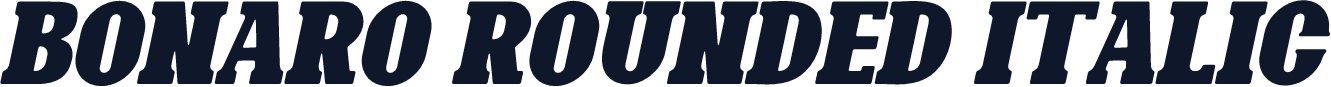 Bonaro Rounded Italic