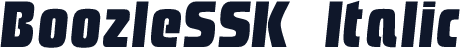 BoozleSSK  Italic