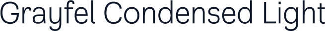 Grayfel Condensed Light