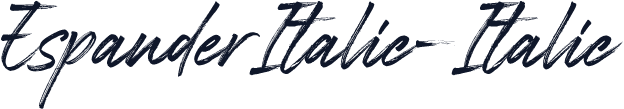 EspanderItalic-Italic