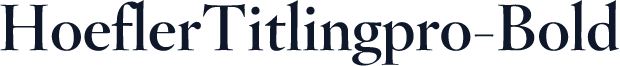 HoeflerTitlingpro-Bold