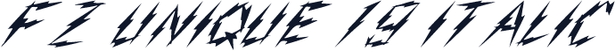 FZ UNIQUE 19 ITALIC