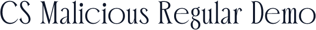 CS Malicious Regular Demo