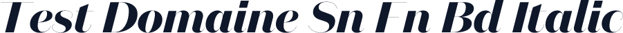 Test Domaine Sn Fn Bd Italic