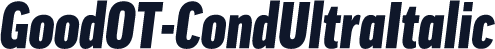 GoodOT-CondUltraItalic
