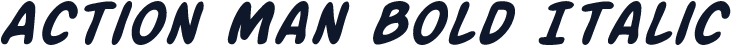 Action Man Bold Italic